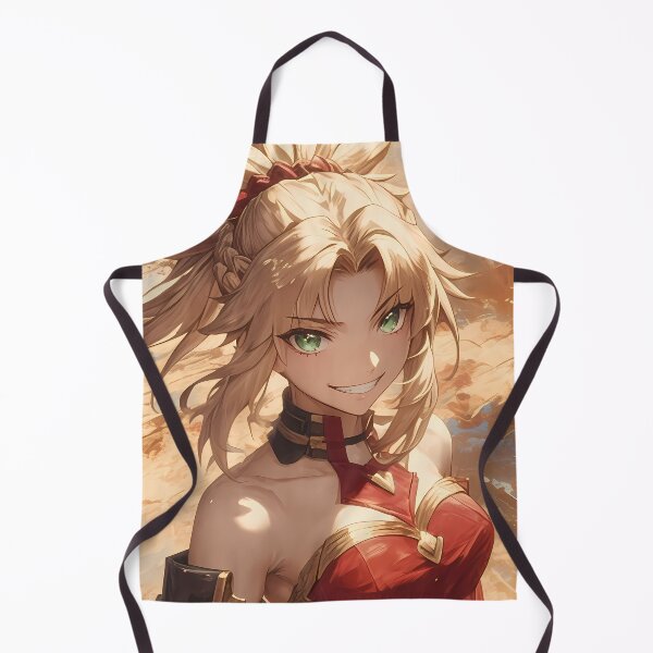 Item preview, Mordred Red Saber Fate Grand Order Rebel Knight Smirk designed and sold by Spraykart.