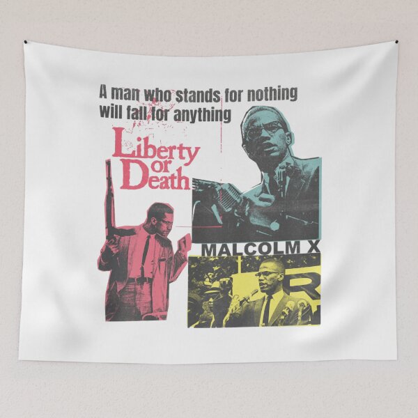 Item preview, Vintage Malcolm X Liberty Or Death designed and sold by CMSenseiStore.
