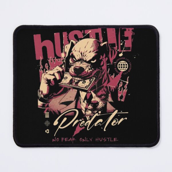 Item preview, Hustle Predator - Edgy Mafia Dog & Money Streetwear designed and sold by GenZFashion000.