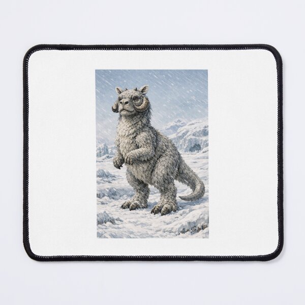 Item preview, Tauntaun Fan Art – Hoth Creature Portrait designed and sold by furrydrool.