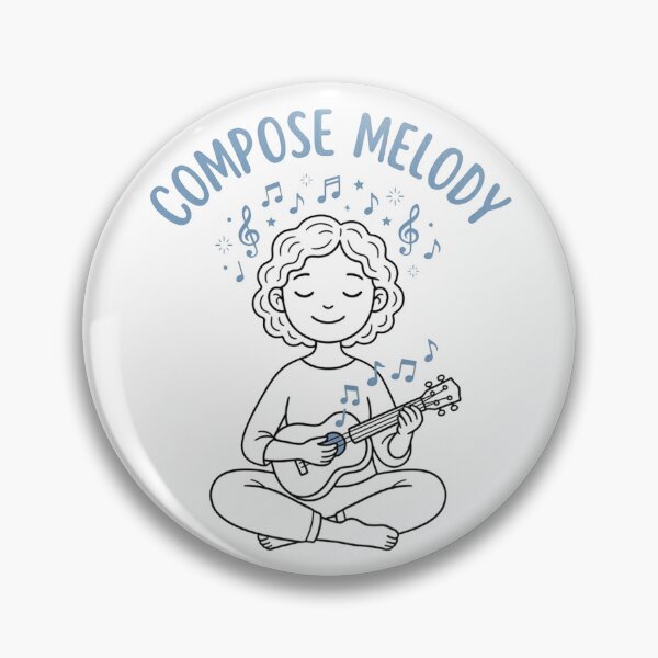 Item preview, Compose Melody Stickers and more designed and sold by Mandayartstudio.