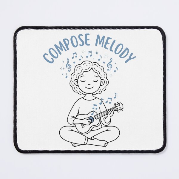 Item preview, Compose Melody Stickers and more designed and sold by Mandayartstudio.