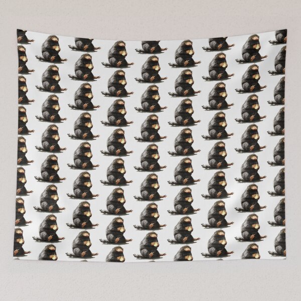 Item preview, Niffler Fan Art – Magical Treasure Thief Illustration designed and sold by furrydrool.