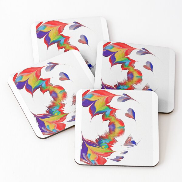 Item preview, Colorful modern psychedelic pattern abstract art  designed and sold by Andrew Ballard.