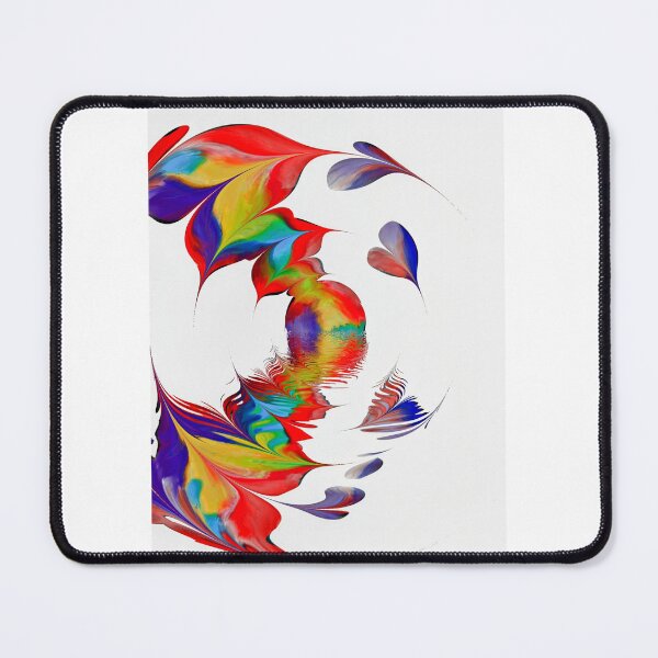 Item preview, Colorful modern psychedelic pattern abstract art  designed and sold by Andrew Ballard.