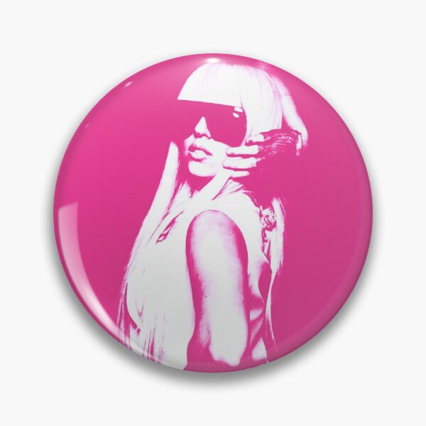 Item preview, Pink Lady Gaga pop art designed and sold by aliroseart.
