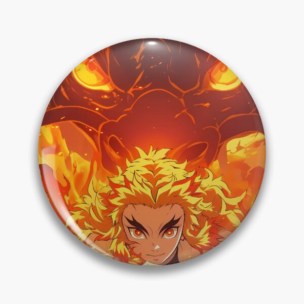 Item preview, Kyojuro Rengoku Demon Slayer Phoenix Flame Resolve designed and sold by Tokyonomad.
