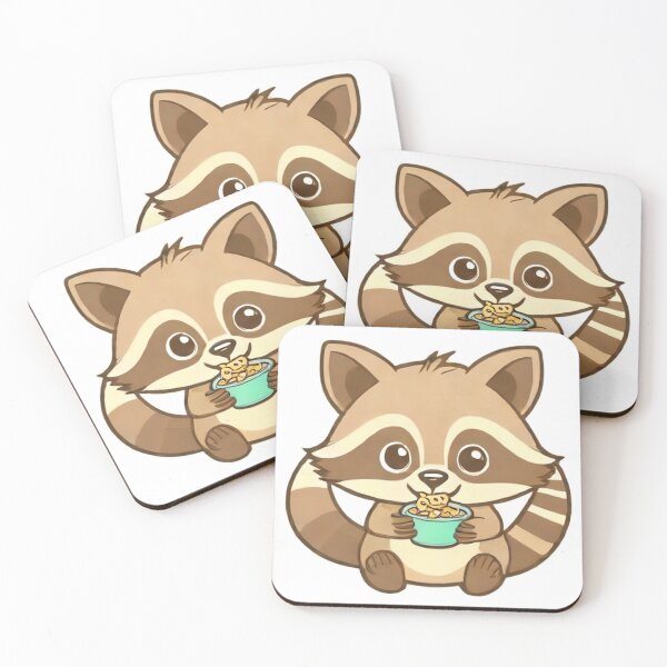 Item preview, Raccoon Eating designed and sold by metyzera.