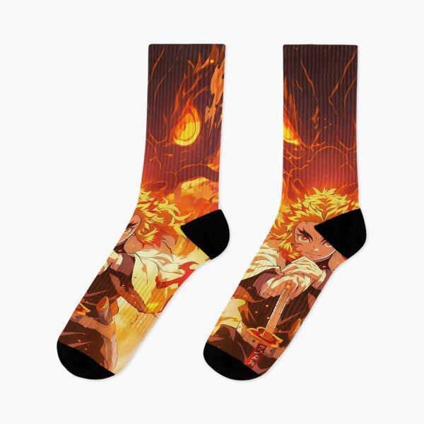 Item preview, Kyojuro Rengoku Demon Slayer Phoenix Flame Resolve designed and sold by Tokyonomad.