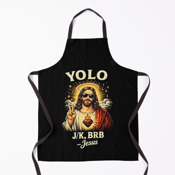 Item preview, Yolo Jk BRB Jesus Funny designed and sold by JODYSMORGAN.