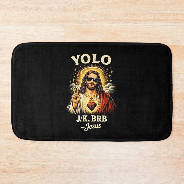 Item preview, Yolo Jk BRB Jesus Funny  designed and sold by JODYSMORGAN.