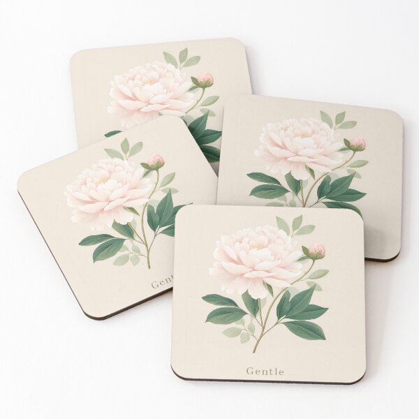 Item preview, Gentle – Single Rose Illustration Minimal Floral Design designed and sold by BobaBunny76.