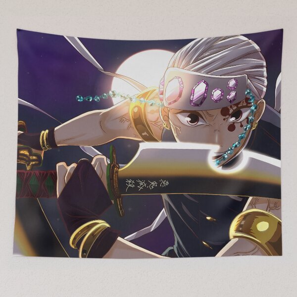 Item preview, Tengen Uzui Demon Slayer Moonlit Focus designed and sold by Tokyonomad.