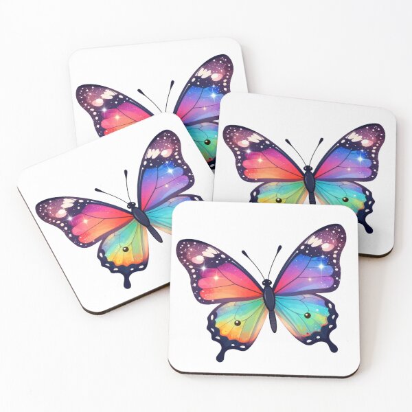 Item preview, Aesthetic Galaxy Butterfly Sticker designed and sold by Express210.