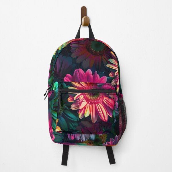 Item preview, Neon floral flowery print designed and sold by dcrc.