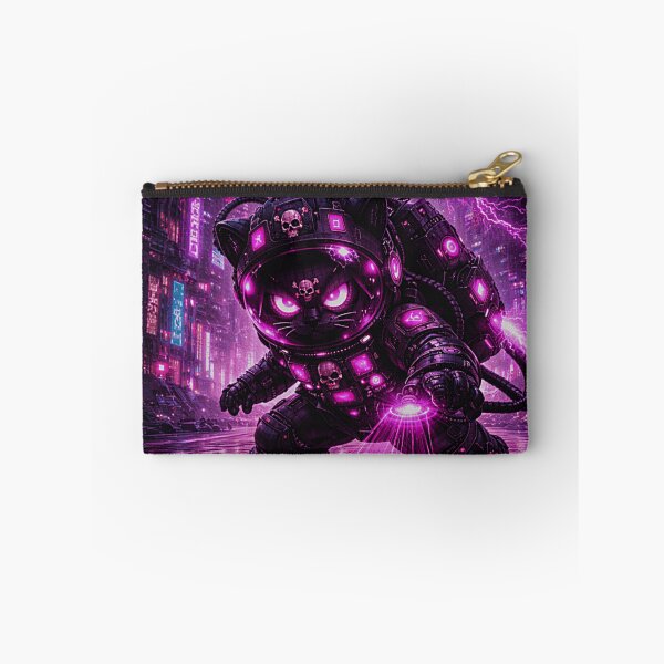 Item preview, Silver - Cyber Pulse Cat designed and sold by FontheadArt.