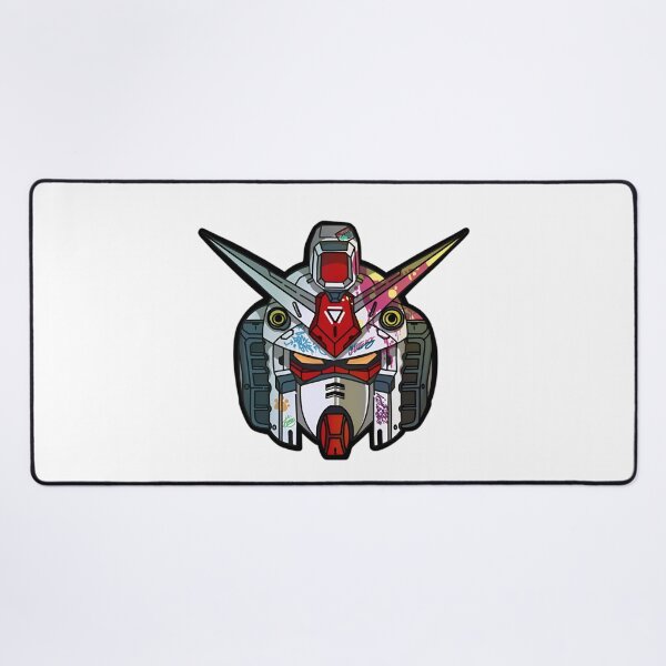 Item preview, Gundam Head – Futuristic Robot Graffiti Helmet Illustration designed and sold by Dyan4.