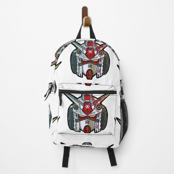 Item preview, Gundam Head – Futuristic Robot Graffiti Helmet Illustration designed and sold by Dyan4.