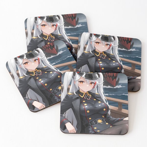 Item preview, Prinz Eugen Azur Lane Ocean Deck Rainy Selfie designed and sold by Tokyonomad.