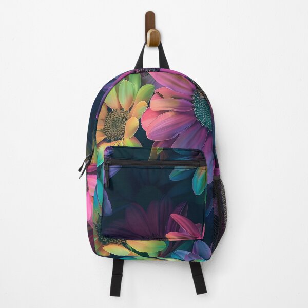 Item preview, Neon floral flowery print designed and sold by dcrc.