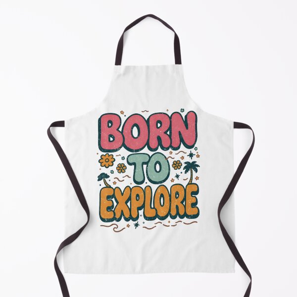 Item preview, Born To Explore Retro T-Shirt | Groovy Travel Adventure Typography Design designed and sold by FestivityFinds.