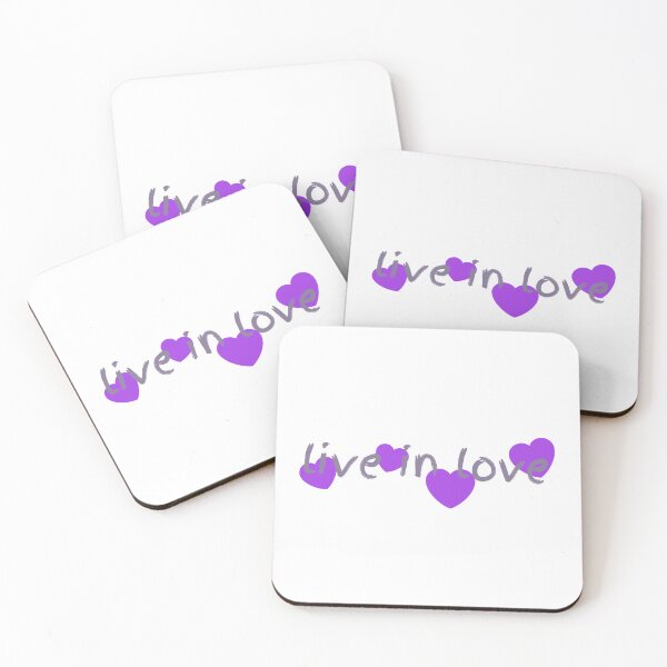 Item preview, Purple hearts live in love for unity designed and sold by making it groovy. .