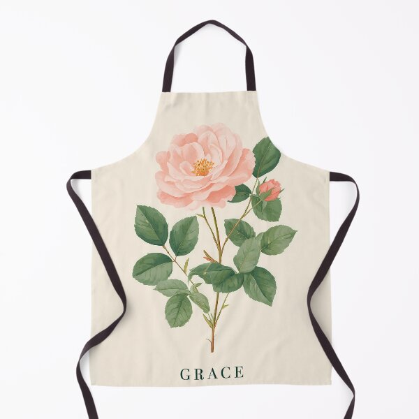 Item preview, GRACE – Single Rose Illustration Minimal Floral Design designed and sold by BobaBunny76.