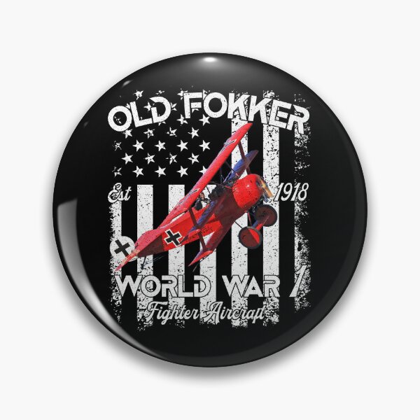 Item preview, Old Fokker WW1 Fighter Vintage Aviation designed and sold by Emberglowo.
