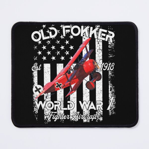 Item preview, Old Fokker WW1 Fighter Vintage Aviation designed and sold by Emberglowo.