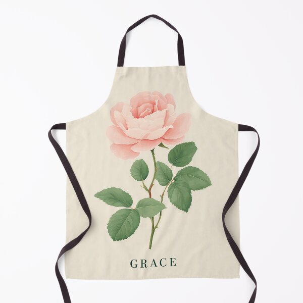 Item preview, GRACE – Single Rose Illustration Minimal Floral Design designed and sold by BobaBunny76.