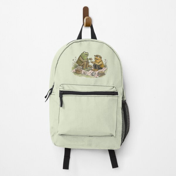 Item preview, Vintage frogs at a picnic with tea and cookies designed and sold by alybloom.