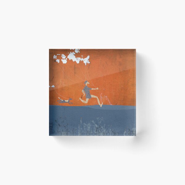 Item preview, getting back home after a walk with the dog designed and sold by Nikolay Semyonov.