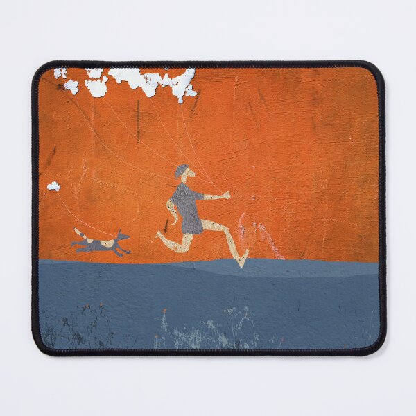 Item preview, getting back home after a walk with the dog designed and sold by Nikolay Semyonov.