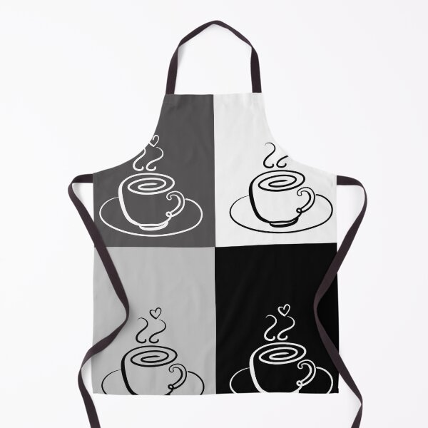 Item preview, Pop Art Coffee Continuous Line Collage designed and sold by LauPo.