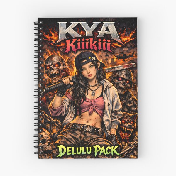 Item preview, Kya Kiiikiii Delulu Pack Fanmade Merch - Dark Bias Aesthetic designed and sold by Valereekmerch.