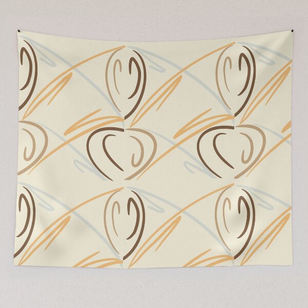 Item preview, Abstract Boho Print in Earth Tones designed and sold by LauPo.