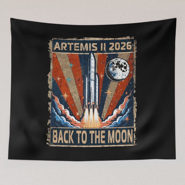 Item preview, Artemis II Mission to The Moon 2026 American Landing Space designed and sold by Ortigzitoun.