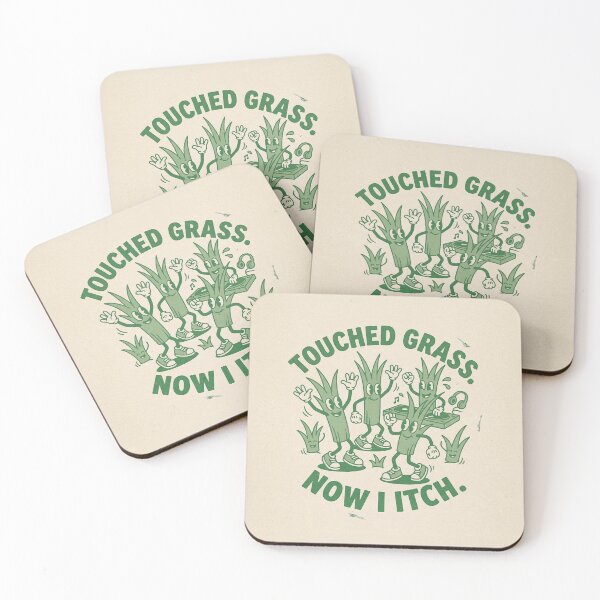 Item preview, Touched Grass Now I Itch | Sunny-side Downside designed and sold by DudeDrew12.
