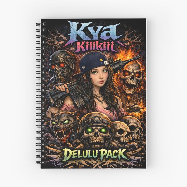 Item preview, Kya Kiiikiii Delulu Pack Fanmade Merch - Dark Combat Bias Aesthetic designed and sold by Valereekmerch.