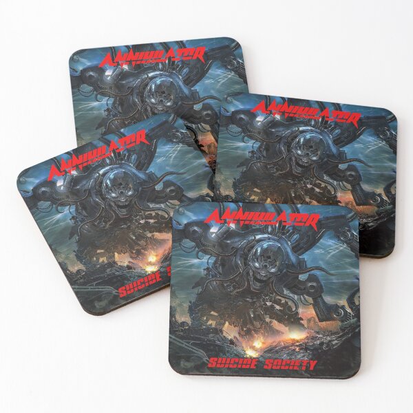 Item preview, Annihilator - Suicide Society album 2015 designed and sold by CreepyApparel.