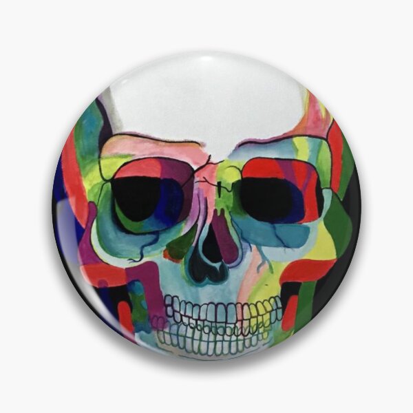 Item preview, Chromatic Cranium: A Kaleidoscope of Mortality designed and sold by GrimNest.
