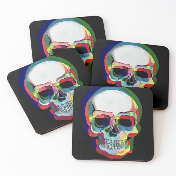Item preview, Chromatic Cranium: A Kaleidoscope of Mortality designed and sold by GrimNest.
