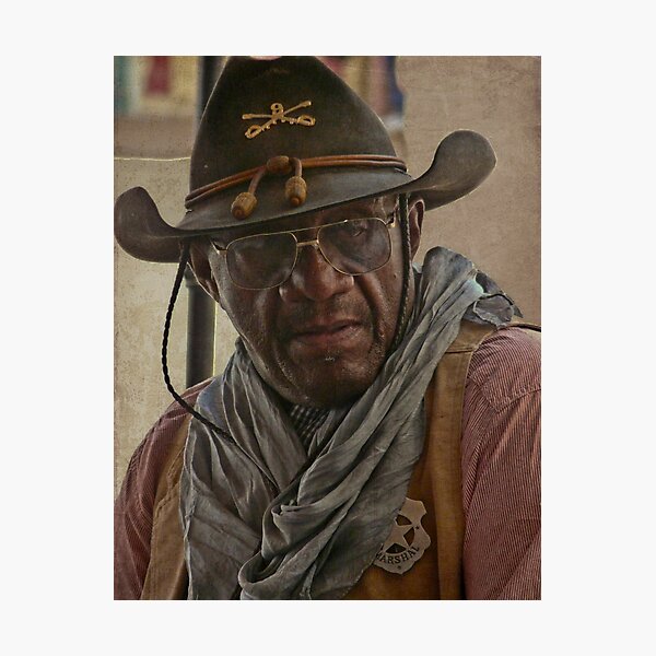 Buffalo Soldier Photographic Print
