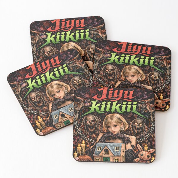 Item preview, Jiyu Kiiikiii Delulu Pack Fanmade Merch - Dark Creepy Collectible Aesthetic designed and sold by Valereekmerch.