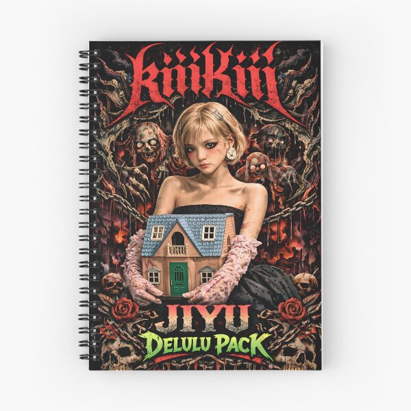 Item preview, Jiyu Kiiikiii Delulu Pack Fanmade Merch - Dark Eerie Collectible Aesthetic designed and sold by Valereekmerch.