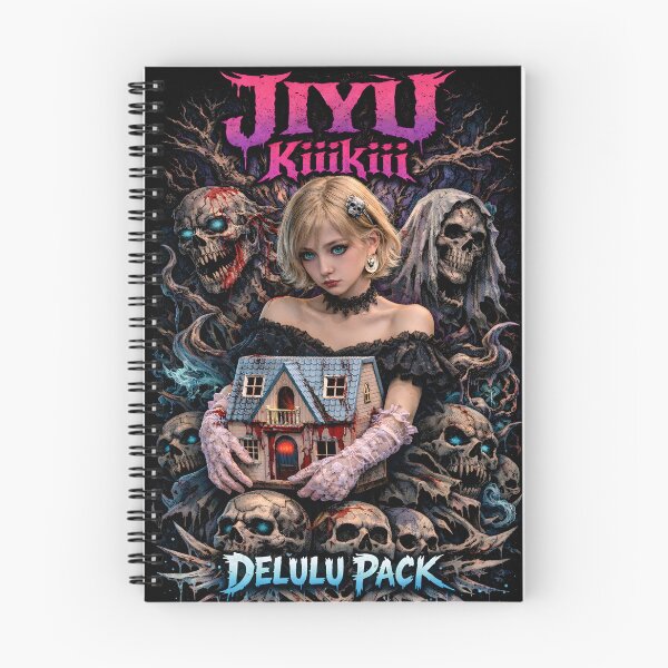 Item preview, Jiyu Kiiikiii Delulu Pack Fanmade Merch - Dark Gothic Collectible Aesthetic designed and sold by Valereekmerch.