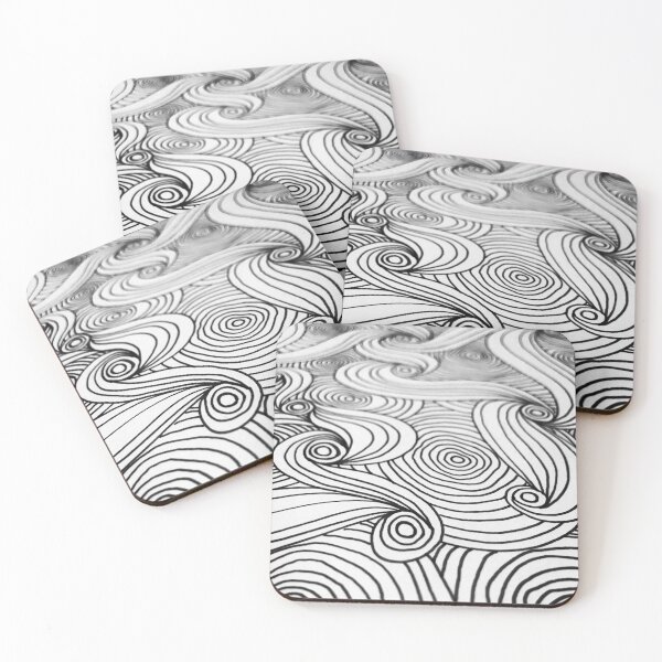 Item preview, Swirling Ink Zen Design – Zoom 2 designed and sold by NCZKI.