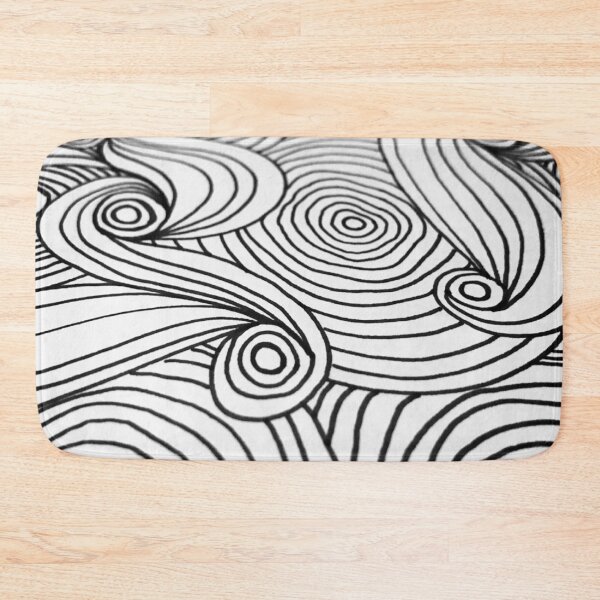 Item preview, Swirling Ink Zen Design – Zoom 2 designed and sold by NCZKI.