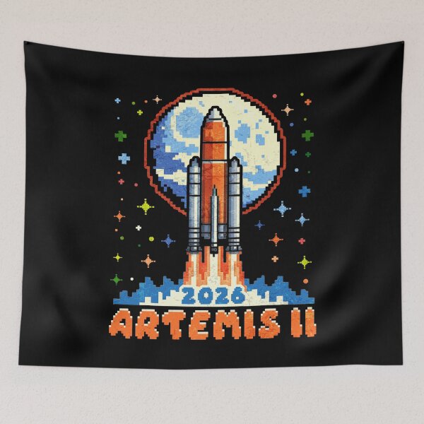 Item preview, Artemis II Mission to The Moon 2026 American Landing Space designed and sold by Ortigzitoun.