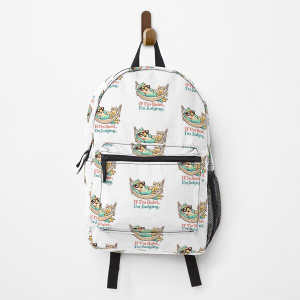 Item preview, If I’m Quiet, I’m Judging. — Hammock Parrot Sticker designed and sold by Gentlestate.